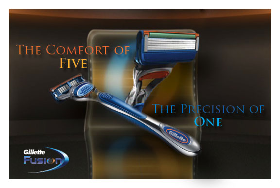Gillette Fusion Halfpage